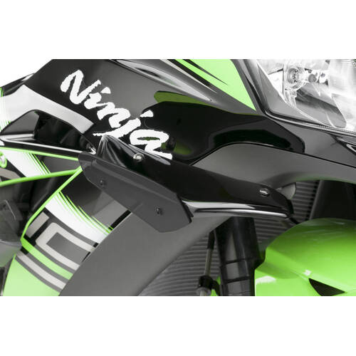 Puig Downforce Sport Spoilers To Suit Kawasaki ZX-10R (2011 - 2020) - Black