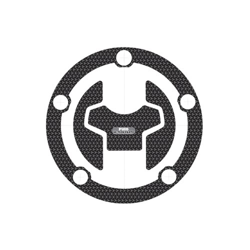 Puig Fuel Cap Cover Mod.Naked Suzuki C/Grey