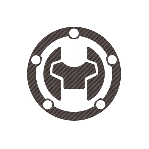 Puig Fuel Cap Cover Xtreme Suzuki C/Carbon