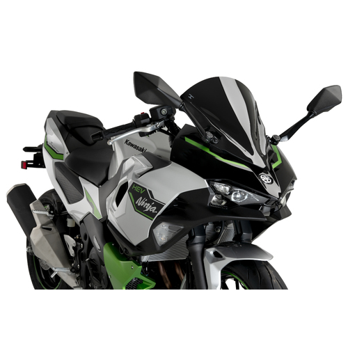 Puig Z-Racing Screen Kawasaki Ninja 400 18' C/Black