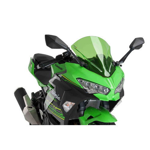 Puig Z-Racing Screen To Suit Kawasaki Ninja 400 2018 - Onwards (Green) 