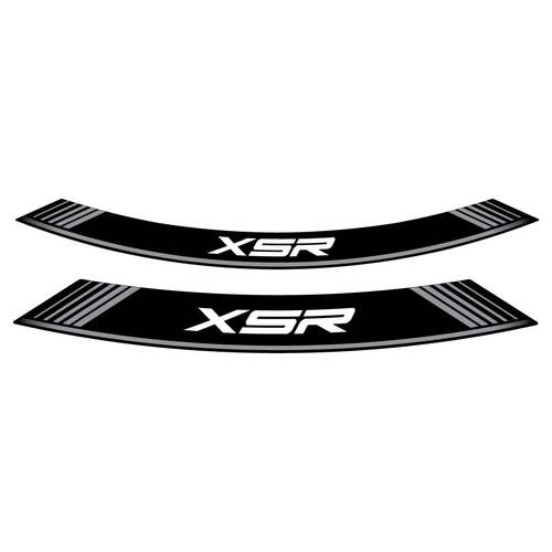Puig Kit 8 Rim Strips XSR (Silver)