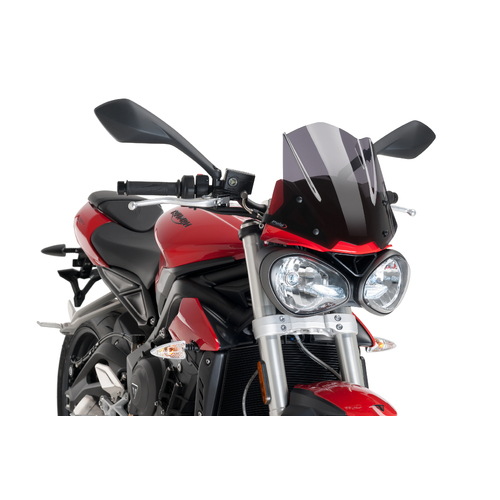 Puig New Generation Sport Screen To Suit Triumph Street Triple S 17-1
