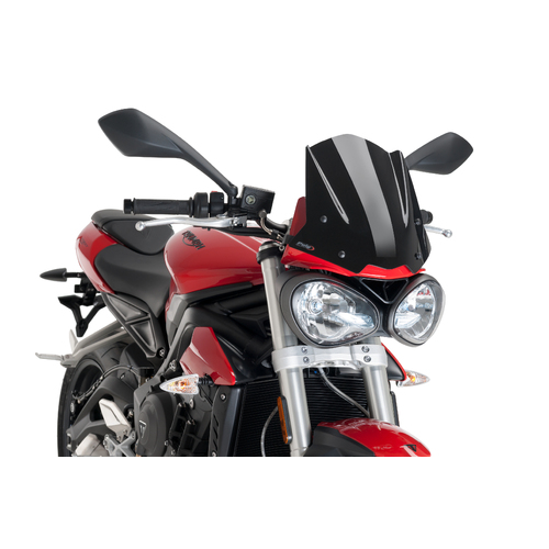 Puig New Generation Sport Screen To Suit Triumph Street Triple S 17-1