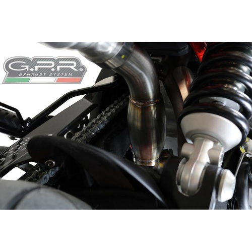 GPR Decatalizzatore Exhaust To Suit Aprilia Dorsoduro 750 (2008-2016)