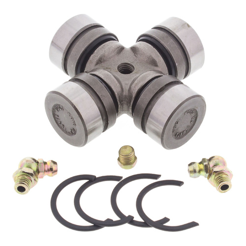 All Balls Racing Front & Rear U-Joint Assembly 25mm/43.6mm Int. Snap Ring 19-1001