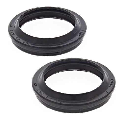 All Balls Racing Fork Dust Seals Pair 43x54.5x13 57-108