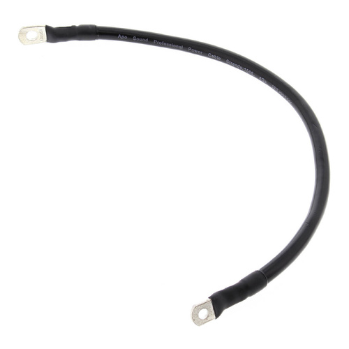 All Balls Racing 17in Long Universal Battery Cable - Black
