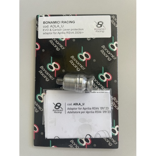 Bonamici Racing Brake Lever Guard Adaptor To Suit Aprilia RSV4 / Factory (2009 - Onwards)