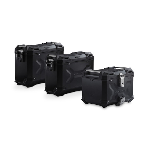 SW-Motech Adventure-Set Luggage. Black. Honda NC750X / XD (20-).(BOM) (ADV.01.841.75000/B)