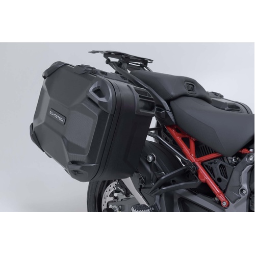 SW-Motech DUSC Adventure Case Set With Large Top Case To Suit Ducati Multistrada V4 Models (2020 - Onwards)
