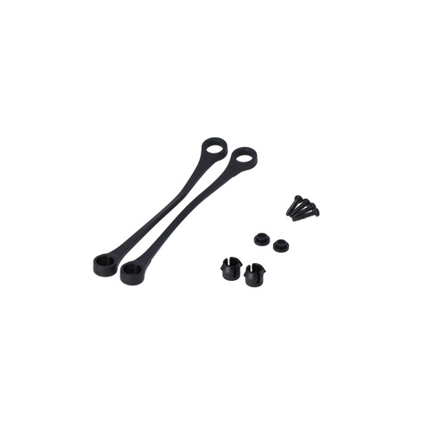 SW-Motech TRAX ADV replacement lid stop. Black. For TRAX ADV side cases. 2 pieces. (ALK.00.732.10500/B)