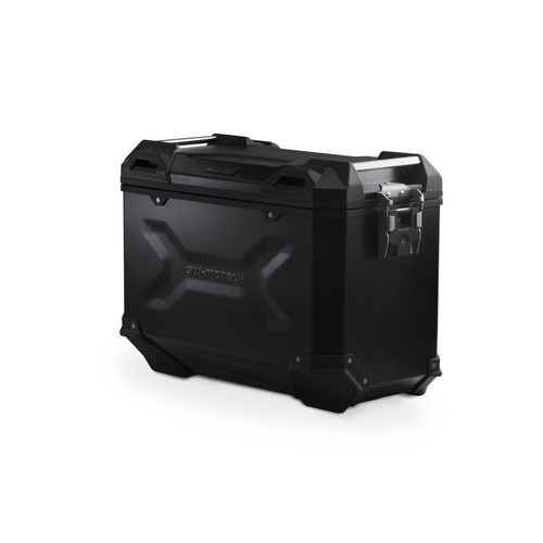SW-Motech TRAX ADV L. Side Case - Aluminum. 45 l. Right. Black. (ALK.00.733.10000R/B)
