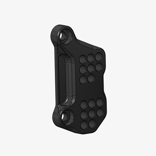 Bonamici Racing Aluminium back plate for K022 - left side