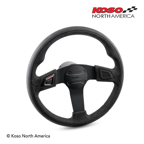 Koso HEATED STEERING WHEEL | For UTVs or Golf Carts (LN-01)