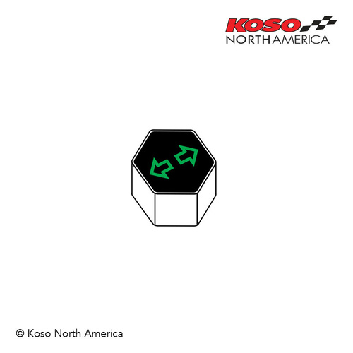 Koso REPLACEMENT INDICATOR LIGHT | for plug-in indicator kit - Dual turn signal