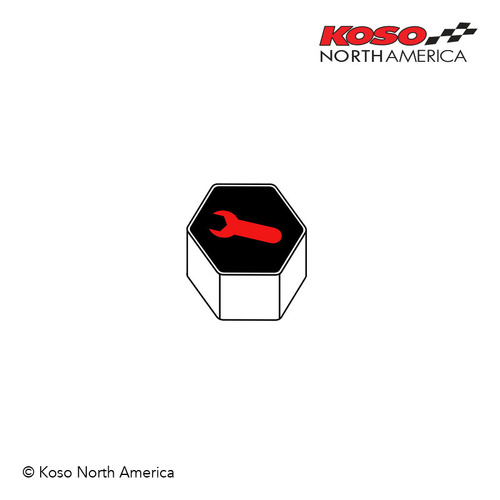 Koso REPLACEMENT INDICATOR LIGHT | for plug-in indicator kit - Maintenance