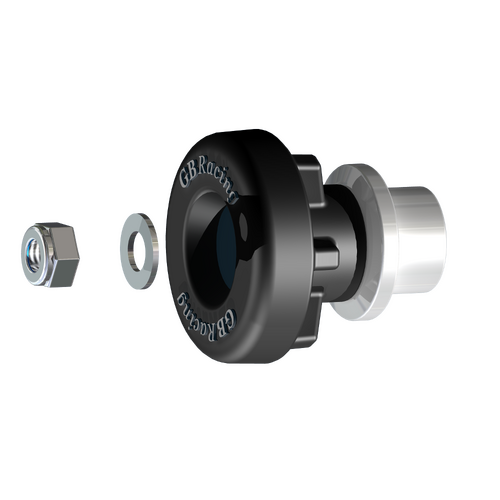 GBRacing Front Spindle Protector LHS for Triumph Daytona 675  Street Triple / R