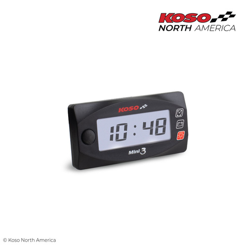 Koso MINI 3  - CLOCK & VOLT METER