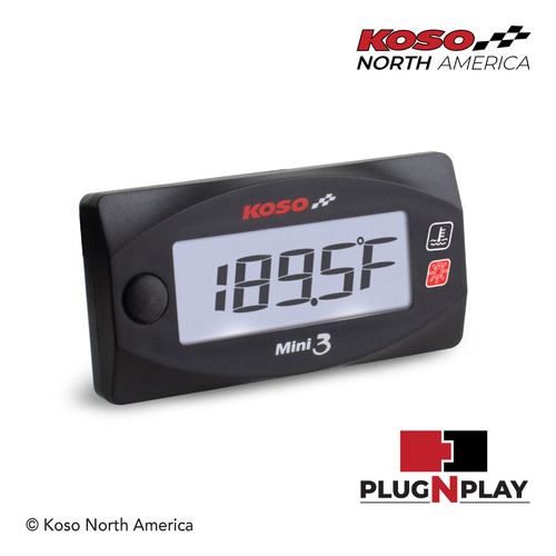 Koso GROM - MINI 3 -  CYLINDER HEAD TEMPERATURE