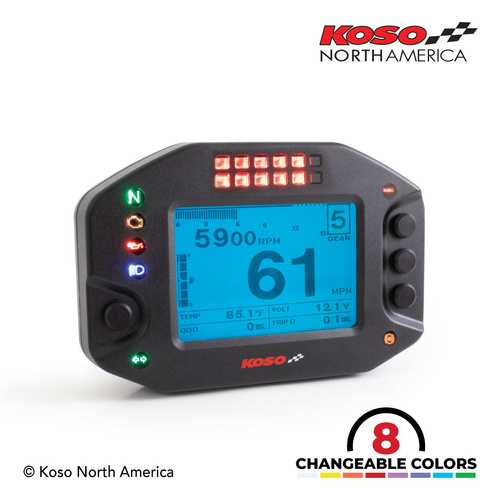 Koso RS-2 | Multifunction meter and Data recorder