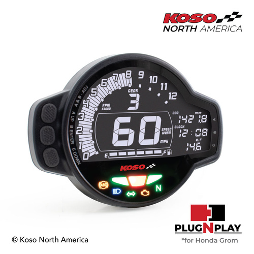 Koso MS-01 MULTI-FUNCTION METER FOR HONDA GROM