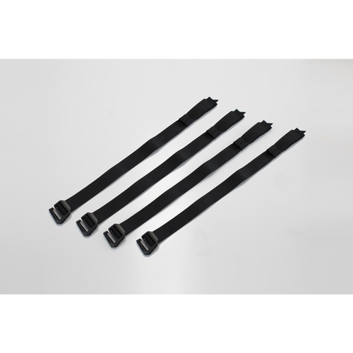 SW-Motech Strap Set SysBag.Black. 4 fitting straps.(BC.ZUB.00.097.30000)
