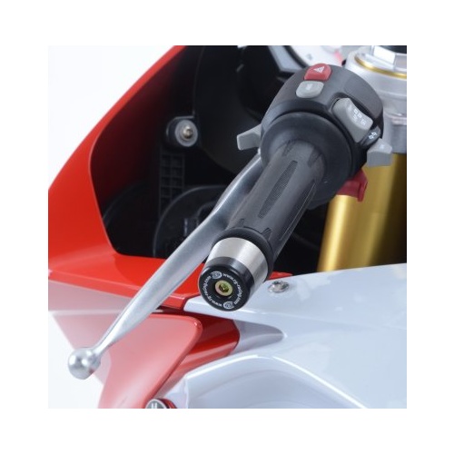 R&G Racing Bar End Sliders To Suit BMW S 1000 RR And Indian Motorcycle FTR1200/S Models (Black)