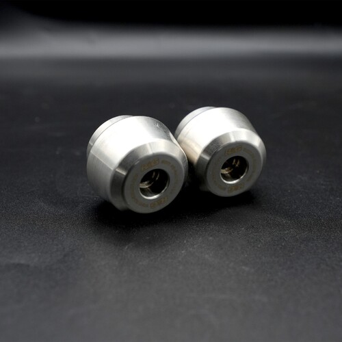 R&G Racing R&G Stainless Steel Bar Ends To Suit Triumph Tiger 900 GT/ Rally '20- & Tiger 850 Sport '21-