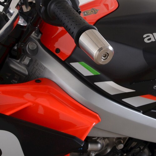 R&G Racing R&G Stainless Steel Bar Ends To Suit Aprilia Tuono 660 '21-