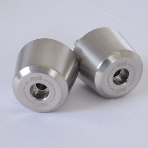 R&G Racing R&G Stainless Steel Bar Ends To Suit Kawasaki Ninja ZX-10R '06- & ZX10-RR '21-