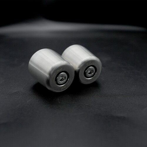 R&G Racing R&G Stainless Steel Bar Ends To Suit BMW G310RR / G310R (GS) '17- / G310RS '22- & TVS Apache RR 310 '21-, Yamaha MT-09 '24-