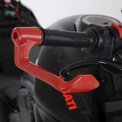 R&G Racing Brake Lever Guard To Suit Yamaha YZF-R6 / YZF-R7 (Red)
