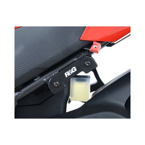 R&G Racing Rear Foot Rest Blanking Plate To Suit Honda CBR300R, CBR500R & CB500F (upto '15), CB400X & CB500X '13-'18, NX500 '24-
