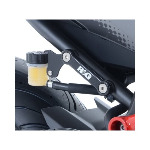 R&G Racing Rear Foot Rest Blanking Plate Kit To Suit Yamaha MT-07 (FZ-07) models '14-