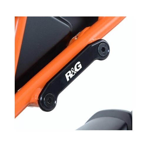 R&G Racing Rear Foot Rest Blanking Plate Kit To Suit KTM RC 125/200/390 '14-'16