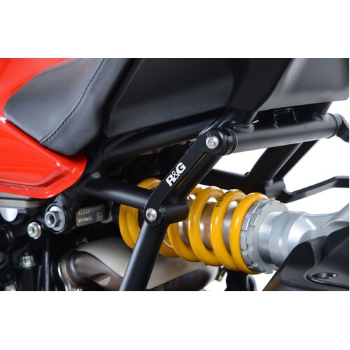 R&G Racing Rear Foot Rest Blanking Plate To Suit Ducati Monster 1200 R '16-, Supersport '17-'20 & Supersport 950 '21-