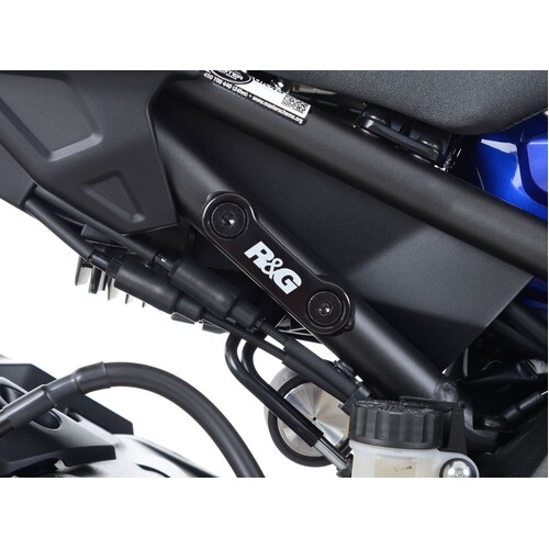 R&G Racing Rear Foot Rest Blanking Plates To Suit Yamaha MT-10 '16- & SP '17-, XSR900 GP '24-