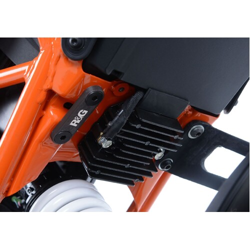 R&G Racing Rear Foot Rest Blanking Plate To Suit KTM Duke 125 '17-'23 models