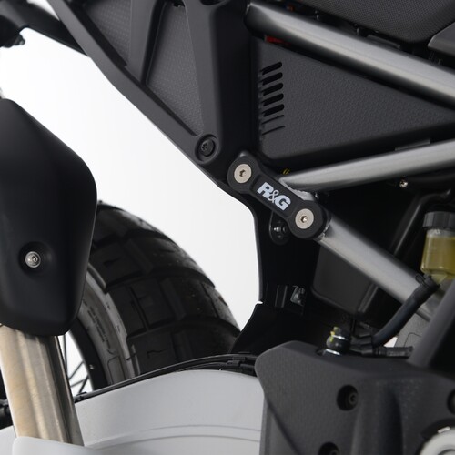 R&G Racing Rear Foot Rest Blanking Plates To Suit Aprilia Tuareg 660 '22- (Pair)
