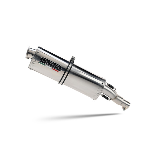 GPR Exhaust To Suit  Bmw R 1300 GS Adventure 2024-2026, Trioval, Homologated legal slip-on exhaust including removable db killer and link pipe 