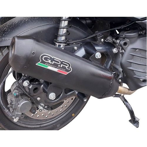 GPR Pentaroad Black Exhaust To Suit BMW C 400 X -GT (2021-2024)