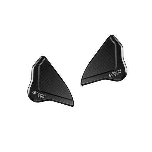 Bonamici Racing Mirror Block Off Plates To Suit Yamaha YZF-R7 (2021 - Onwards)
