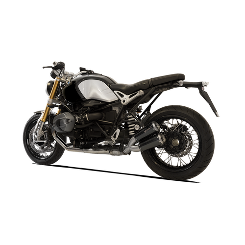 HP Corse Bmw R Nine T 14-16 GP-07 Black (dual Muffler, Low Position) Exhaust