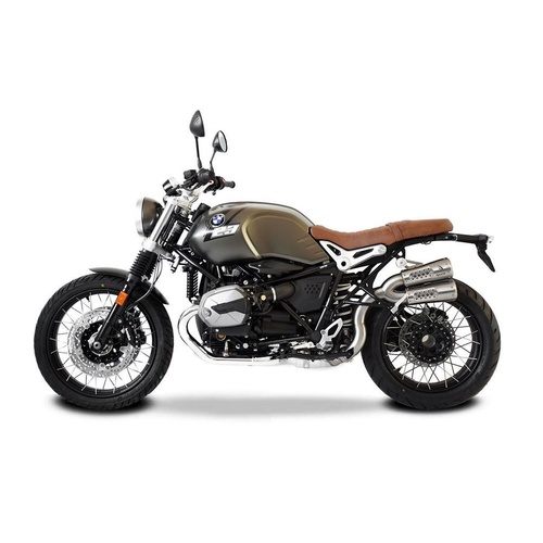 HP Corse Bmw R Nine T 21-24 GP-07 Satin (dual Muffler, High Position) Exhaust