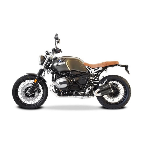 HP Corse Bmw R Nine T 21-24 GP-07 Black (dual Muffler, Low Position) Exhaust