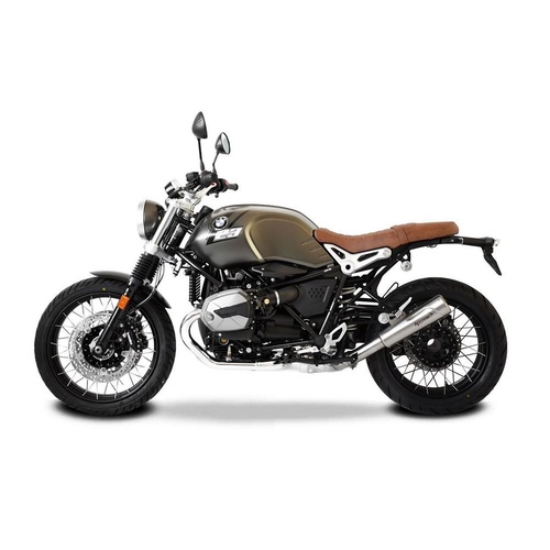 HP Corse Bmw R Nine T 21-24 Hydroform Rs 300 Satin (single Muffler, Low Position) Exhaust