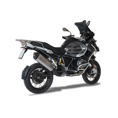 HP Corse Bmw R 1200 Gs Adventure 13-18 Sps Carbon Satin Exhaust