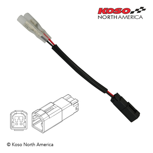 Koso BLINKER WIRE ADAPTERS | model specific - For Ducati