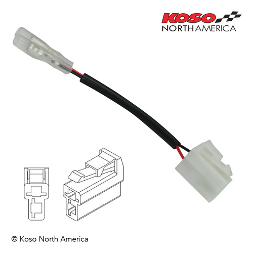 Koso BLINKER WIRE ADAPTERS | model specific - For Yamaha MT-09